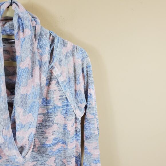 Kensie Performance Asymmetrical Print Tunic Size S - Picture 4 of 12